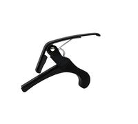 INF Capo for Acoustic and Classical Guitars, Black Zinc Alloy Capo with One Hand Operation and Secure Hold No Slipping, No Humming, Ideal for Practice and Performance, Easy Assembly, Durable