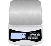 INF Digital Kitchen Scale 5kg / 0.01g, Perfect for Cooking or Baking, Multiple Weight Units, Tare and Read Lock, Large Backlit LCD Screen