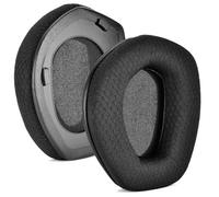 INF INF Replacement Earpads Compatible with Sennheiser HDR RS 165/175/185/195 On-Ear Headphone, 1 Pair Ear Pads with Soft Memory Foam with Premium mesh Fabric, Noise Isolating Earpads(Black)
