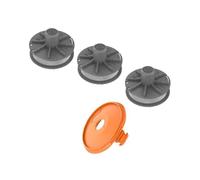 INF Lawn Trimmer Replacement: 3 Pieces Spools for Gardena Easycut 400 ComfortCut 450 - 1.6 mm Thread & 1 Cap 5307-20