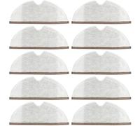 INF Pack of 10 mop pads for Xiaomi Roborock S5/ S50/ S51/ S55/ S6/ S6 MAXV/ S5 MAX, mop cloth pads accessories replacement