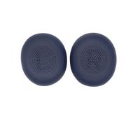 INF Protein Leather Earpads Compatible for Jabra ELITE 45h - Noise-Isolating Sponge Replacement Cushions, On-Ear Replacement Headphone Ear Cushion, 1 Pair with Soft Protein Leather and Sponge, Black