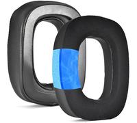 INF Replacement Ear Pads Compatible for Logitech Astro A30 - Black, Flannel & Ice Sponge (Pack of 2)