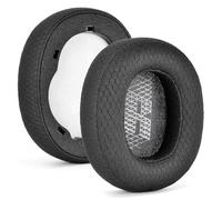 INF Replacement Ear pads for JBL E65BTNC/ Duet NC/Live 650 BTNC/Live 660 BTNC Headphones, Made of Breathable Mesh Fabric & Soft Memory Sponge, Black Wireless Noise-Cancelling Over-Ear Headphones