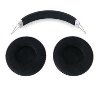 INF Replacement Ear Pads & Headband for SteelSeries Siberia V1/V2/V3 Prism - Flannel+Protein Leather, Noise-Isolating, Soft for Extended Gaming (2 Ear Pads + 1 Headband Included)
