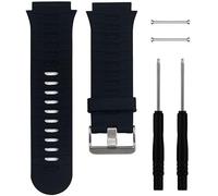 INF Replacement Strap for Garmin Forerunner 920XT, Soft Silicone Adjustable Sport Wristbands for Men Women, Replacement Watchband for Garmin Forerunner 920XT with Screw and Disassembly Tool (Black)