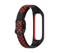 INF Replacement Strap for Samsung Galaxy Fit 2 SM-R220-20mm Width, Soft Silicone Watch Band, Breathable Multi-Hole Design, Adjustable for 140-195mm Wrists, Waterproof Sweatproof
