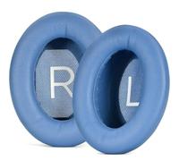 INF Set of 2 Replacement Ear Pads Compatible with Bose QC45 QC35 QuietComfort 45 - Twilight Blue, Protein Leather & Memory Foam