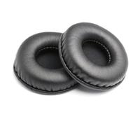 INF Set of 4 Universal Protein Leather Ear Pads - Black, 9.5 x 9.5 x 2 cm