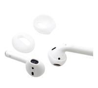 INF Silicone Ear Cap Covers for AirPods 1/2 Generation - Dustproof Anti-Slip Oil-Resistant Soft Ear Tips, 3-in-1 Protection (2 Packs)