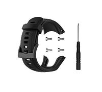 INF Silicone Replacement Watch Strap for Suunto 5, Soft Wrist Straps for Women Men, Adjustable Breathable Sport Replacement Band with Metal Clasp for Suunto 5 Watch