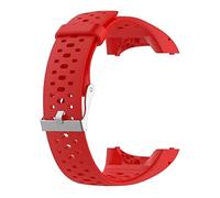 INF Silicone Watch Band for Polar M400/M430 watch, Soft Wrist Strap for Women/Men, Adjustable Breathable Sport Replacement Band with tools (Red)