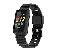 INF Soft Silicone Replacement Bracelet for Fitbit Charge 6/5/4/4 SE/3/3 SE, Waterproof Sport Watch Strap, Adjustable Length for Men & Women, Comfortable Daily Wear