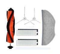 INF Spare Parts Accessories for Xiaomi Mijia G1 MJSTG1, 6PCS Kit Vacuum Replacement Accessories Set, 1 Main Brush, 2 Side Brush, 1 Wiping Cloth, 2 Filters, All-in-One Spare Parts
