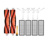 INF Spare Parts Accessories Set for Dreame Bot D10 Plus RLS3D Robot Vacuum Cleaner, Vacuum Accessories, 2 Main Brushes, 4 Filters, 4 Side Brushes, 1 Cleaning Tool