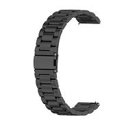 INF Stainless Steel Strap for Huawei Watch GT2 Pro, Replacement Watch Strap Compatible with Huawei Watch GT2 46mm/GT3/GT3 Pro, 22mm, Black