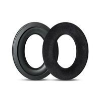 INF Textile Soft Foam Ear Pads for Sennheiser Game ONE/G4ME Zero/HD380PRO Headphones, 11x7cm Ergonomic Design, Noise Isolation, Comfort for Extended Wear, Easy Replacement, Black 1 Pair