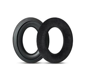 INF Textile Soft Foam Ear Pads for Sennheiser Game ONE/G4ME Zero/HD380PRO Headphones, 11x7cm Ergonomic Design, Noise Isolation, Comfort for Extended Wear, Easy Replacement, Black 1 Pair