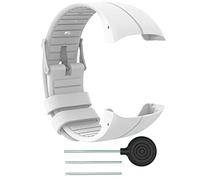 INF Watch Strap Compatible with Polar M400/M430 White Replacement Strap Soft Silicone (S)