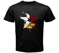 Infamous Second Son Superhuman Action Mens T-Shirt Black L