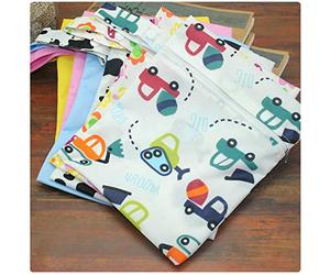 Infant and Child Urine Pad Diaper Waterproof Zipper Storage Bag Sundries Bag Urine Supply Bag Random Hair