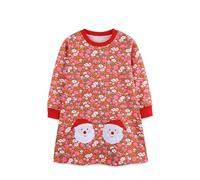 Infant Baby Girls Dresses,Bowknot Long Sleeve Princess Dresses Christmas Dress Up Children's Outfits Mini Miss Santa Costume Born Clothes Costumes 9-12 Months (Red #3,4-5 Years)