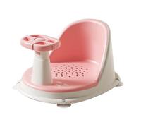 Infant Baby Sitting Bath Chair Anti Tip Base Shower Stool with/Without Intelligent Temperature Sensing for Bathtubs Bath Tub Seat