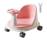 Infant Baby Sitting Bath Chair Anti Tip Base Shower Stool with/Without Intelligent Temperature Sensing for Bathtubs Bath Tub Seat