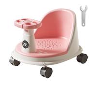 Infant Baby Sitting Bath Chair Anti Tip Base Shower Stool with/Without Intelligent Temperature Sensing for Bathtubs Bath Tub Seat