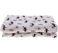 Infant Baby Swaddle Cotton Blanket Boy Girl Coming Home Bath Towel,Newborn Wrap -110 * 110cm (Purple Elk)