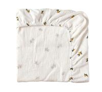Infant Bassinet Sheet for Mattress Changing Pad Cushion, Soft & Breathable Baby Fitted Sheet Sleeve Bedding Stuff Toddler Bedding Stuff