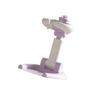 Infant Bathing Assistant with Stabilizing Base Ergonomic Shower Foldable Design for Space Saving Storage Adjustable Shower Stand