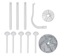 Infant Bed Mobile Holder Nonslip Water Bag Weighted Base Adjustment Height Crib Floor Stand for Nursery Room Use Baby Crib Stand