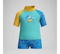 Infant Boys Learn to Swim Rashguard Set Blue/Yellow - 6YRS Arctic Glass 6YRS