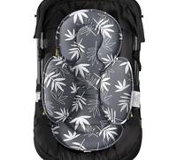 Infant Car Seat Insert, Baby Head Body Support for Newborn, Soft Skin-Friendly Breathable Car Seat Insert Cushion Pad, Universal for 3 to 5 Point Harness Systems, Fit for Carseats, Strollers, Swings