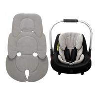 Infant Car Seat Insert Baby Stroller Newborn Insert Pram Liner Buggy Pushchair Seat Liner Soft Cosy Plush & Mesh Seat Cushion Reversible