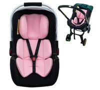 Infant Car Seat Insert, Ultra-Thick Carseat Head Support for Infant, Breathable Baby Car Seat Head & Body Support Compatible with Stroller, Universal Baby Car Seat Cushion with Filled Sponge