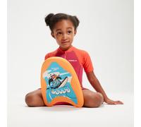 Speedo Infant Printed Float – Learn to Swim – Flotation – Chima Azue Blue/Fluro Orange One Size V1