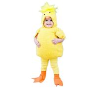 Infant Christmas Carnival Sleeveless Chicken Romper Suit Jumpsuit Hat Suit Performance Costume n17 Yellow