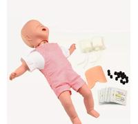 Infant CPR Training Manikin Cardio Pulmonary Resuscitation Model Heimlich Maneuver and CPR Practice with Storage Bag,Training Manikin or Teaching Training Aid
