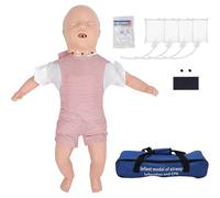 Infant CPR Training Manikin, Heimlich Maneuver and CPR Practice, Professional Infant Airway Obstruction Training Mannequin for Education