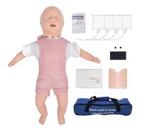 Infant CPR Training Manikin, Heimlich Maneuver and CPR Practice, Professional Infant Airway Obstruction Training Mannequin, Baby Infarction Model for Education(Infant)
