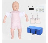 Infant CPR Training Manikin Infant First Aid Model Choking First Aid Training Baby Choking Prevention and CPR,for Educational Teaching and Research A