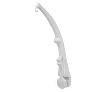 Infant Crib Mobile Arm Holder Silver Plastic Nursery Hanger | Sturdy Arm, Easy to Use, Baby Mobile Hanging Rack for Bedside Crib Setup