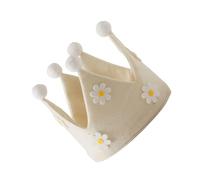 Infant Crown Hat, Soft Cloth Headwear, Small Chrysanthemum | Infant Growth Photo Headwear for 0-3 Years, Soft Fabric for Birthday Party Pictures Nursery Portraits