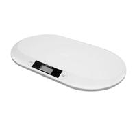Infant Electronic Weight Scale, Electronic Baby Weighing Scales, Infant Pet Bathroom Toddler Digital Scale, for Weighing Items Blow 20Kg, 21.65 x 12.59 x 1.06Inch, White