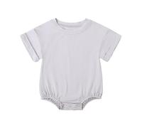 Infant Fall Bodysuit, Baby Clothes Short Sleeve Bodysuits ne-Piece for Baby Boys and Girls Newborn Baby Vests, Unisex Long Sleeve Bodysuit, Infant Grow for Newborn to 12 Months (A, 3-6 Months)
