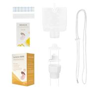 Infant Feeding Assistant for New Parents Gentle Silicone Nursing Tool Lactation Aid Adjustable Suction Nursing Assistant Manual for Newborns