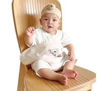Infant Feeding Harness Belt Portable High Chair Seat Fixing Strap for Home Restaurants Travel Essential Use Cartoon Baby Harness