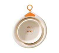 Infant Foldable Hygiene Basin 3 Use Compartment Washbasin for Sensitive Skin Newborns Care Essential Foldable Baby Basin